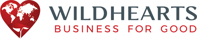 Wildhearts logo, a company who offer next day delivery of stationery and office supplies